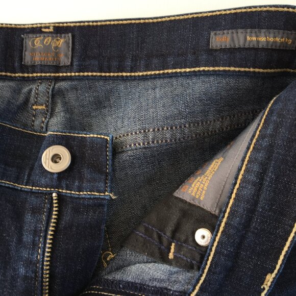 Citizen of Humanity Kelly Low Rise Boot Cut Jeans 27 - Picture 4 of 11